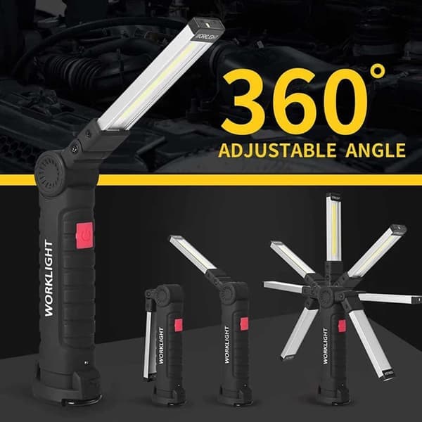 360 LED Work Light with Magnet - Rechargeable