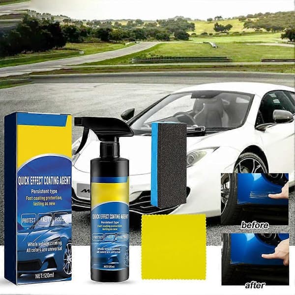 Car Coating Spray Fast Acting Coating Agent Car Scratch Wax Polishing Spray Liquid