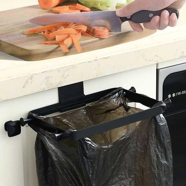 Kitchen Hanging Door Back Trash Can Holder Garbage KLB