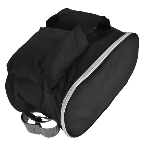 Stroller Bag Waterproof Universal Fit Organizer with Cup Holder for Stroller Mica Black