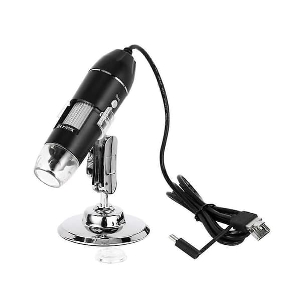 1600X Digital Microscope Camera 3-in-1 USB Portable Electronic Microscope for Soldering LED Magnifier for C