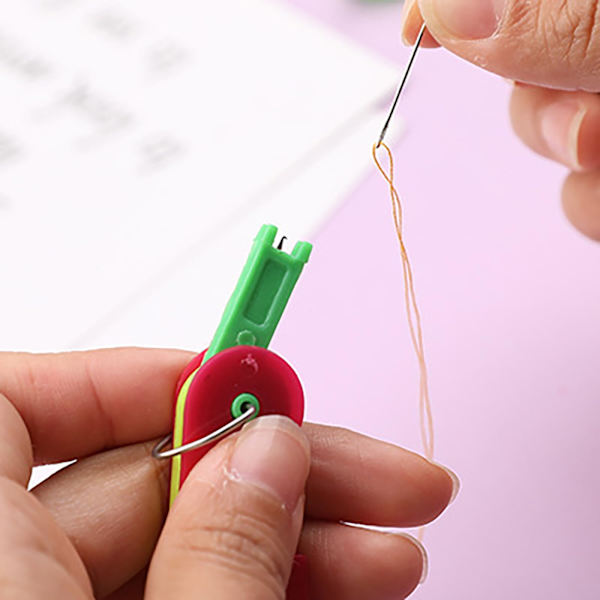 Automatic Needle Threader for Hand Sewing & Cross Stitch, Universal Compatibility Across Various Sewing Machines (3)