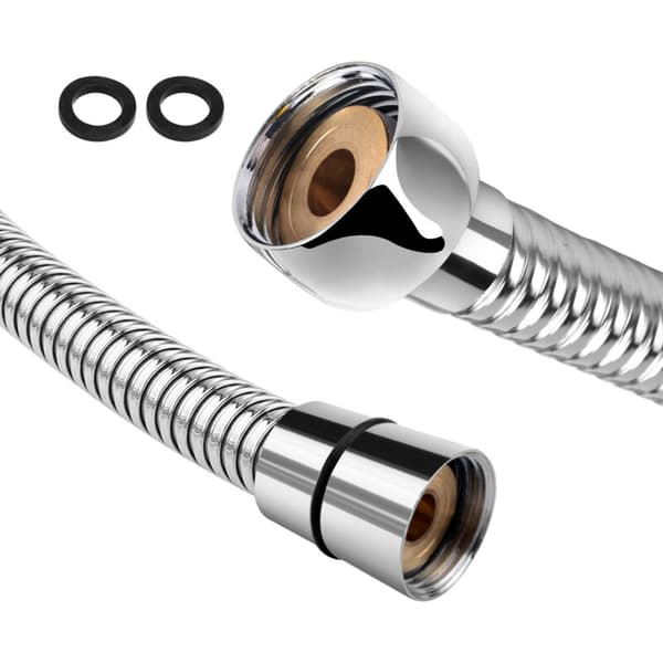 100 cm dusjslange i rustfritt stål for bad