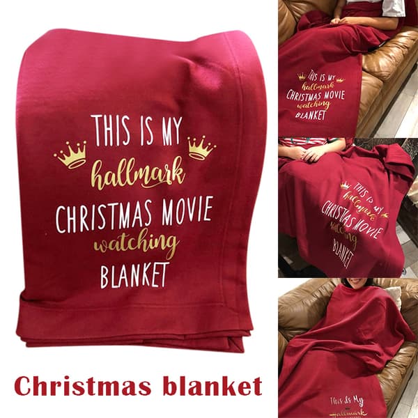Julfilmsfilt Brevtryckt Julfilt Hemmakontoret