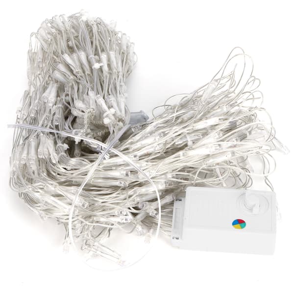 444LED String Light Outdoor Waterproof Net Light Decorative for Festive Wedding EU 220V