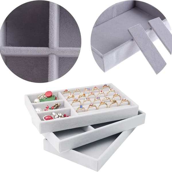 Stackable Jewelry Trays, Jewelry Storage Insert, Drawers KLB