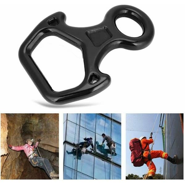 8 Klättring Rappel- Descender Rappel Ring 25KN Klättring Utrustning - Klättring Rappel Enhet
