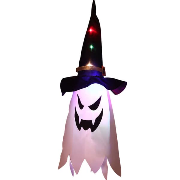 Halloween Light Decoration Hanging Flashing Witch Ghost LED String Light 3 Light Modes For Home Party C C