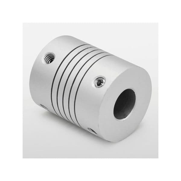 6mm til 8mm akselkobling 25mm længde 18mm diameter stepmotor kobling aluminiumslegering kobling til 3D-printer DIY-encoder CNC-maskine