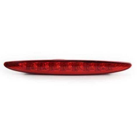 Replacement Brake Light for MINI Cooper 02-06 R50 R53, Clear Lens, High Gloss Red Frame