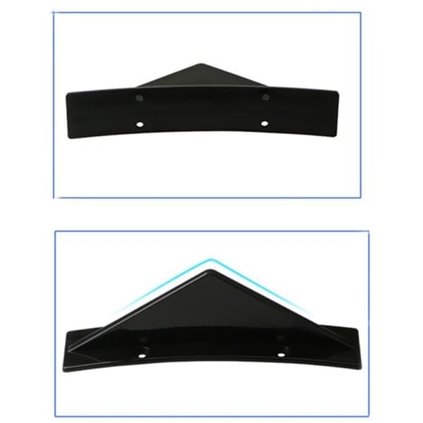 Auto bagkofanger diffuser Auto bagkofanger spoiler splitter Auto styling Auto dele, 4 stk