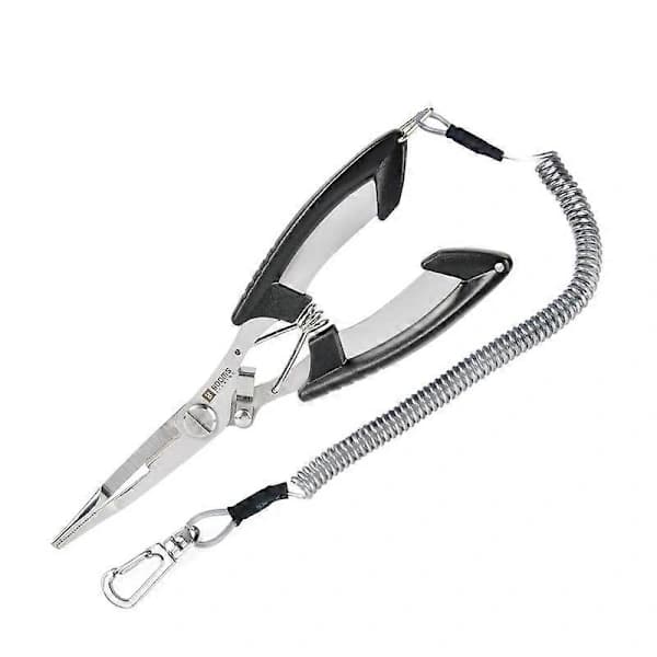 [PL】Small Fishing Pliers Scissors Braid Line Cutter Lightweight Stainless