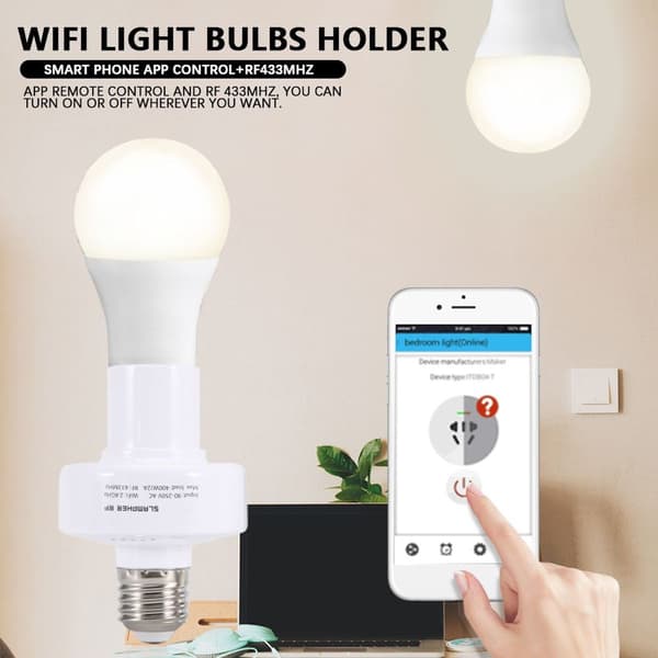 E27 Wifi Smart-lamppukanta KLB