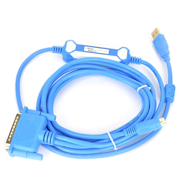 USB-SC09 PLC-ohjelmointikaapeli PLC-datakaapeli latauslinja Mitsubishille, 3 metriä