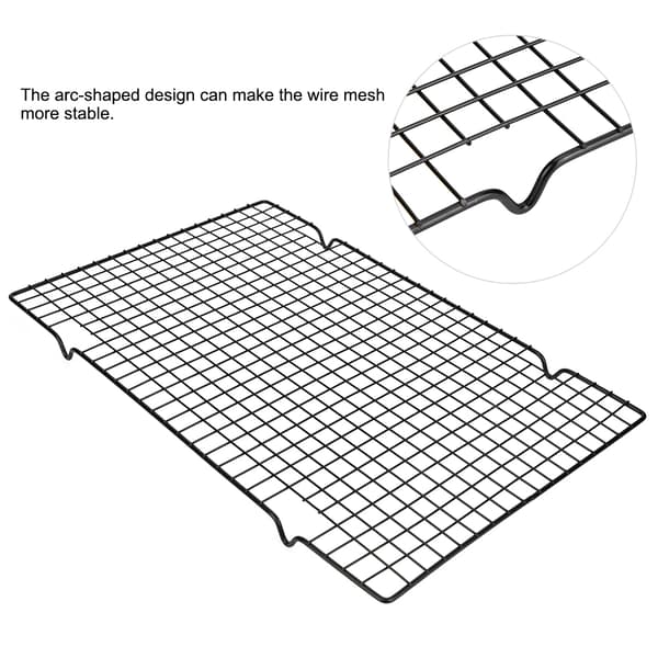 Rectangular BBQ Grill Net Grill Grate Outdoor Camping Picnic Tool