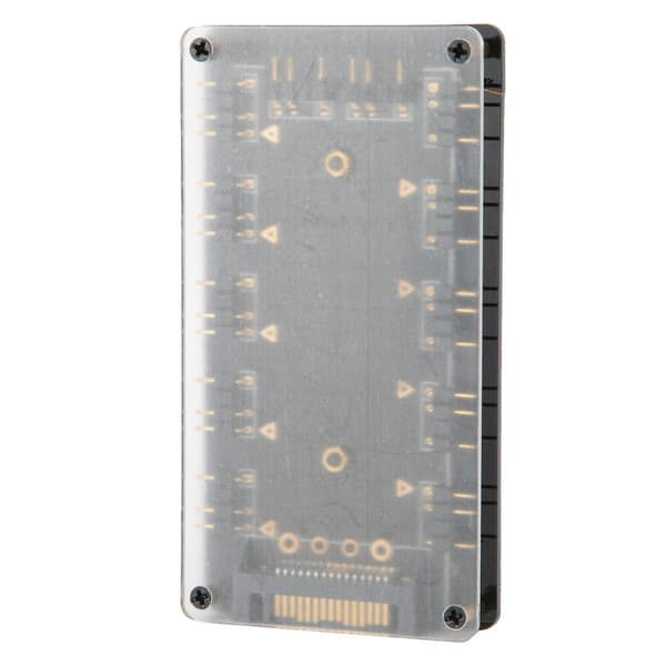 Ventilatorhub-splitter til ASUS/MSI AURA Bundkort RGB 5V 3-benet 10-i-1 Interfaceforlænger