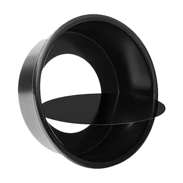 Round cake pan, removable bottom, easy to release chiffon cake, black KLB