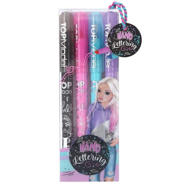 TOPModel Tuschpennor Handlettering 4-pack