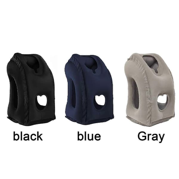 Inflatable Airplane Neck Pillow for Sleeping and Avoiding Neck and Shoulder Pain