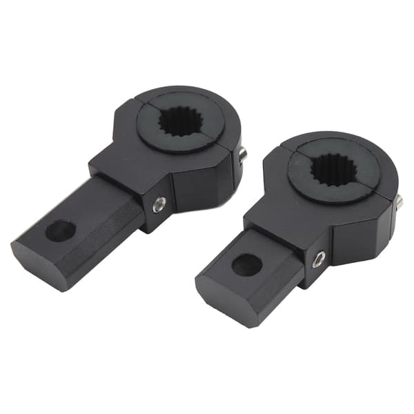 Light Bar Mounting Kit 30mm 360 Degree Rotating Light Bar Bracket ATV UTV Roll Bar Clamp Kit