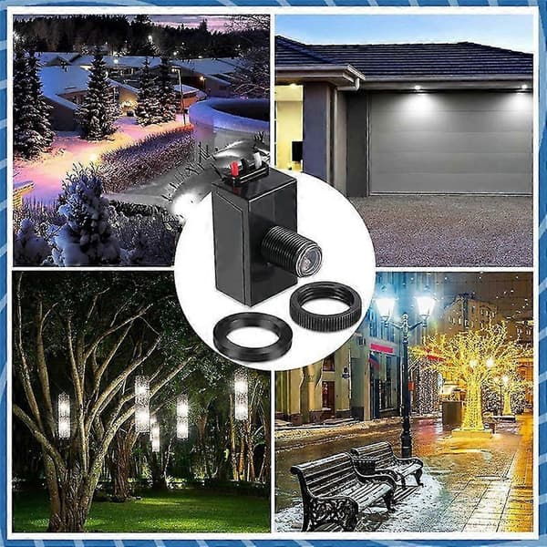 6-pack Dusk-to-Dawn Sensor for Outdoor Lighting 120-277V Photoelectric Switch Photocell Light Sensor [DB]