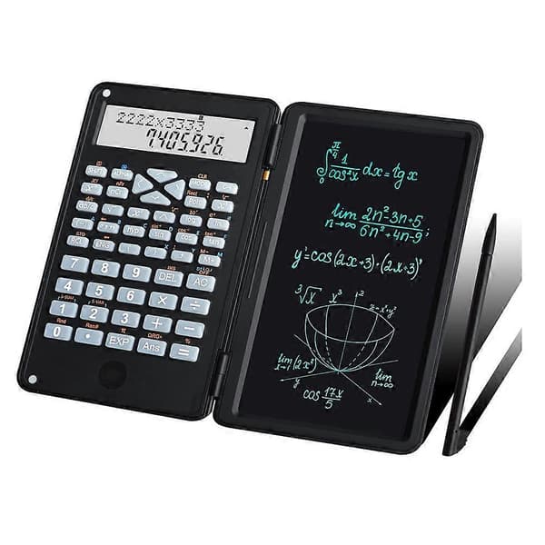 Scientific Calculators with Erasable Writing Tablet, 240 Functions, Premium School Supplies