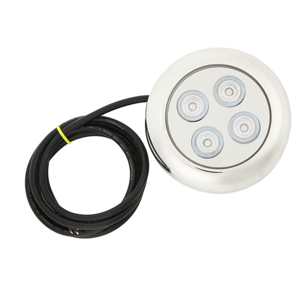 Marine Underwater Light 60° Angle IP68 Waterproof Seawater Interior Dome Light Pool Light RGB 11.5W