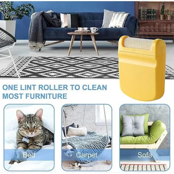Portable Lint Remover Reusable Lint Roller Lint Remover Carpet Lint Cleaner Pro Clothes Brush (multiple available) 3