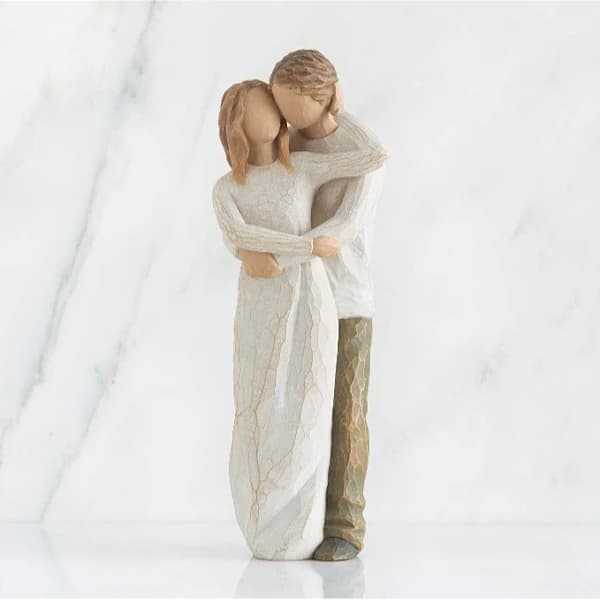 You and Me Figurine from Willow Tree, Our Gift Figurine-XS5- Style 2