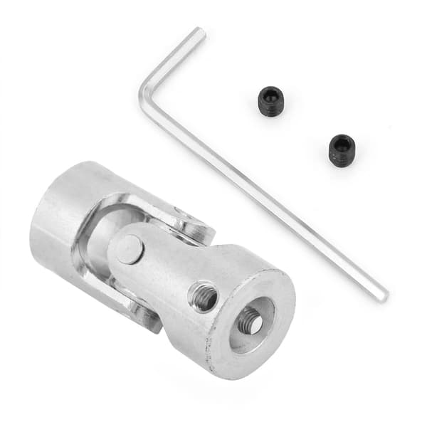 Axle Coupling Motor Connector DIY Steering Length 35mm OD 16mm Universal Joint (10*10mm)