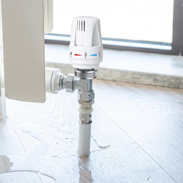 Thermostatventil - 4 st - för radiatorvred - lämplig för Danfoss radiatortermostatventil - M30x1.5