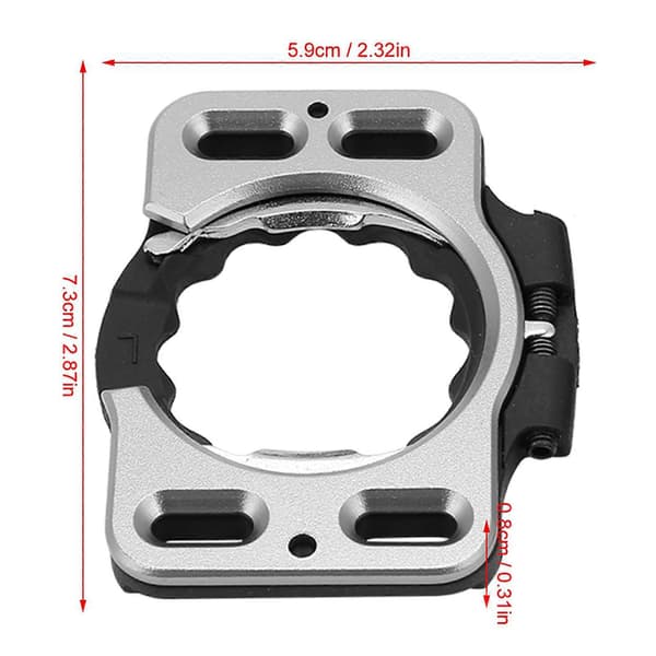 1 par hurtigkobling sykkelsko klossbeskytter adapter konverterer for SpeedPlay Zero