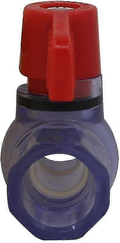 PVC Kuleventil 40mm Limventil Kuleventil Kulebasseng (innerdiameter 40mm)