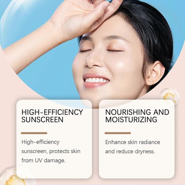Tinted Moisturizer SPF 30 with Brush, Hydrating Matte Finish for Light-Medium Wheat-Toned Skin