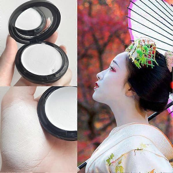 Hvid makeup foundation creme concealer cosplay hvid zombie makeup ansigtscreme