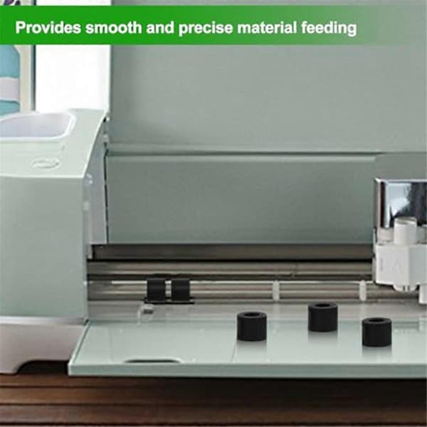 8 stk. gummirullerstatning til Cricut reparationsudstyr