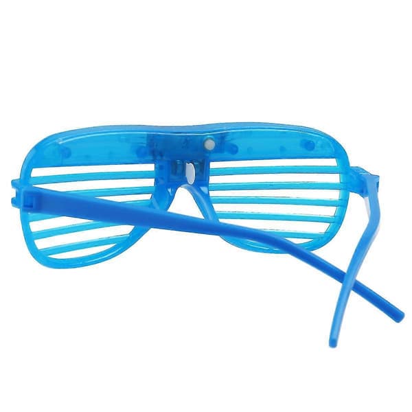 12 par bulk-pakke festbriller til voksne, lysende glow-briller, selvlysende kostume- og cosplay-LED-briller