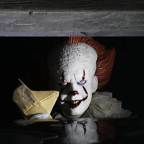 IT-filmen Clown Actionfigur Ultimate Pennywise Dockfigur Leksak Dekoration (2017) Fans Present