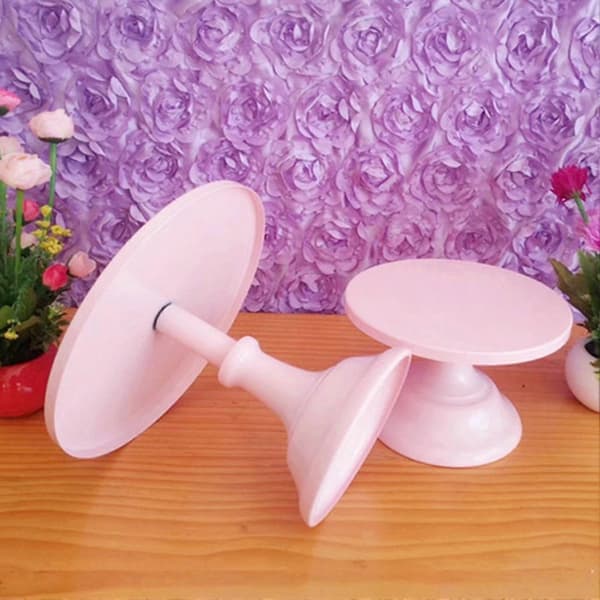 Cake Stand Stable Non-slip Metal Smooth Surface Dessert Display Stand Baking Utensils Jikaix
