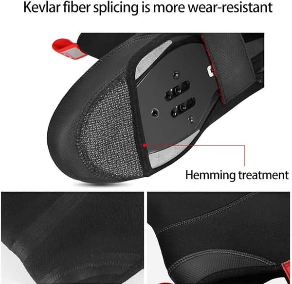 Unisex cykelovertræk, vinter, størrelse M, sort