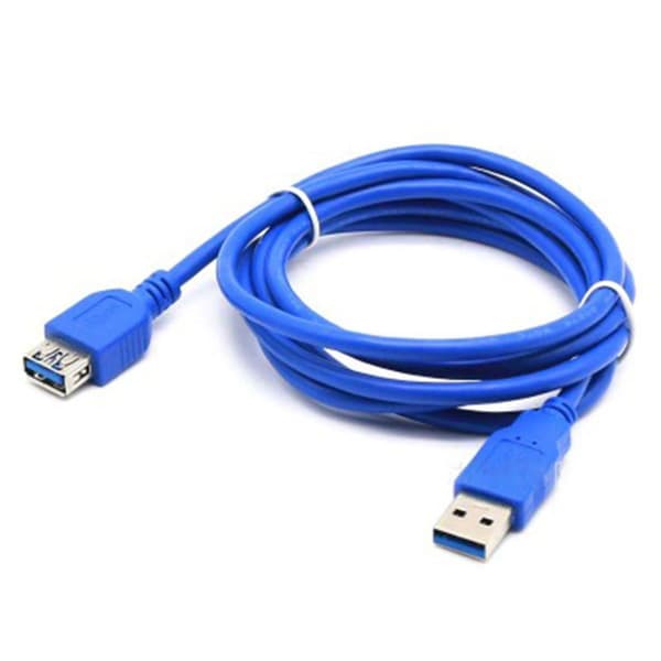 USB 3.0 forlængerkabel 3m, SuperSpeed datakabel op til 0.3m KLB
