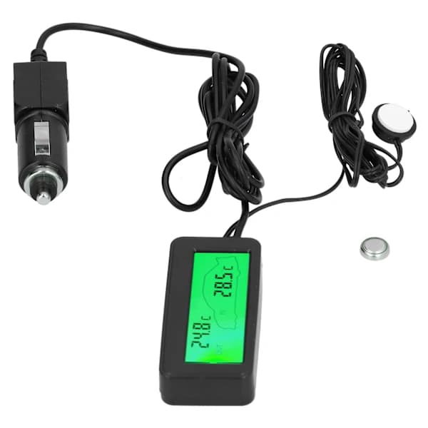 Mini-termometer Elektronisk temperaturmåler med LCD-skjerm