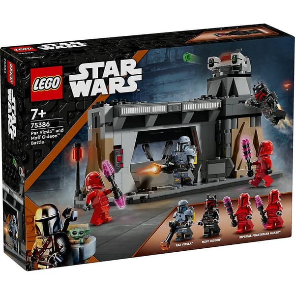 LEGO Star Wars Paz Vizsla og Moff Gideon Kamp 75386