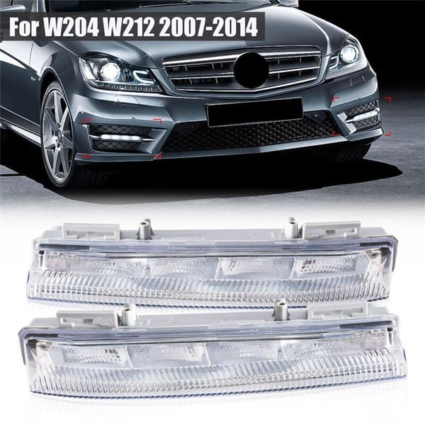 Oikea sumuvalo DRL W204 W212 C250 C280 C350 E350 2007-2014