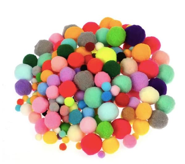 Askartelusetti - Piippurassit, liikkuvat silmät, pallot