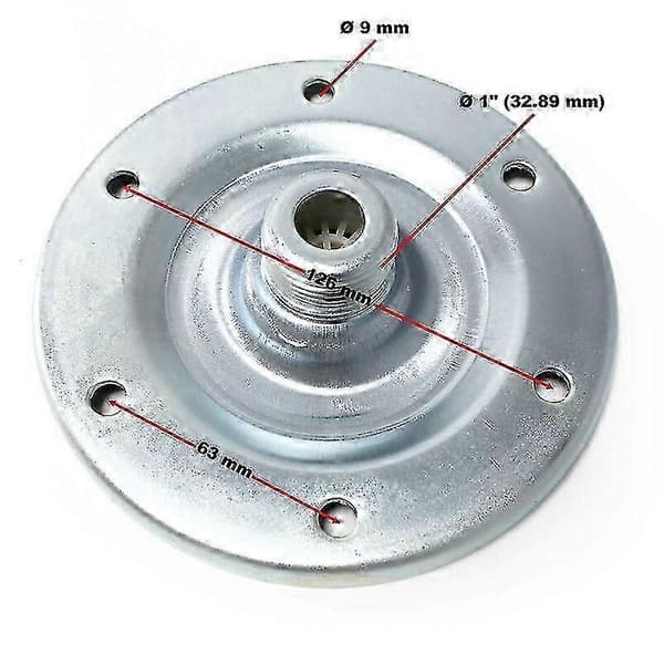 Rustfri flange 1 (33 mm) til 24-100 l tryktank_yux