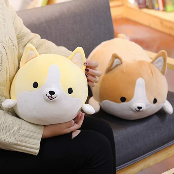 Plush Dog Pillow, Cute Butt Stuffed Animal Toy Gift for Bed, Va