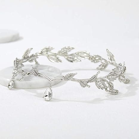 Tiara og kroner til kvinder, bryllupstiara til brud, fe-cosplay