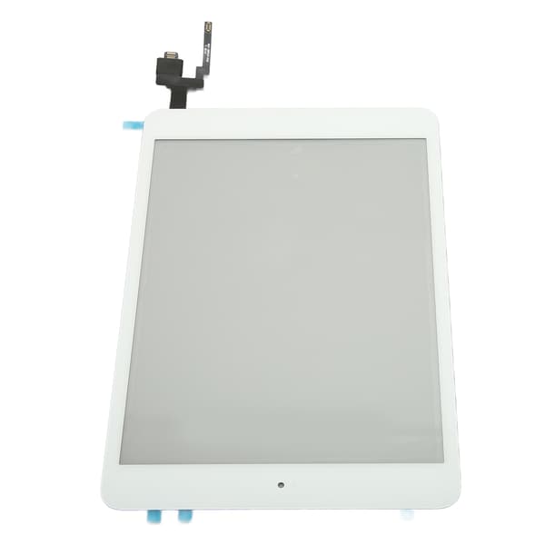 Tablet Touch Screen Replacement Tempered Glass Touch Screen Panel Digitizer with IC Button for Mini 3 White