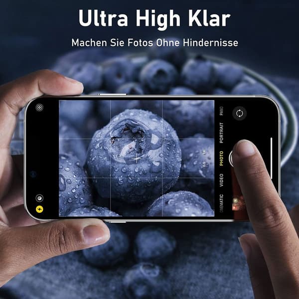 til iPhone 13 Pro/iPhone 13 Pro Max Kamerabeskyttelse, [Ét-stykke